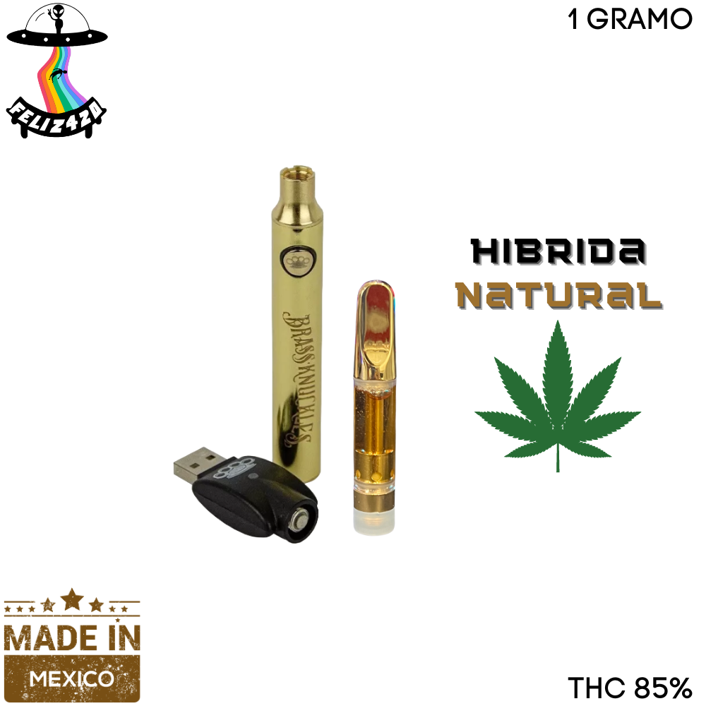 Pluma con Cartucho WAX THC Nacional