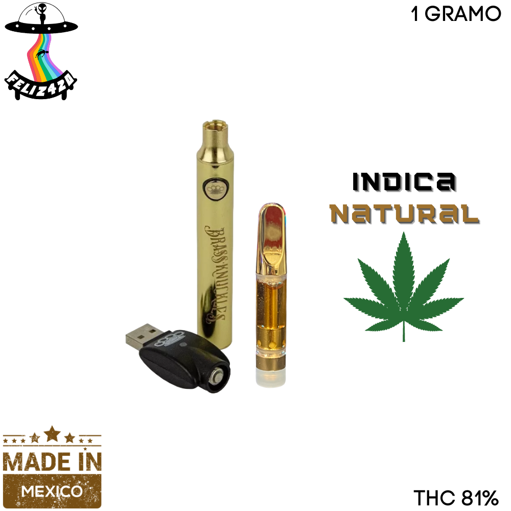 Pluma con Cartucho WAX THC Nacional