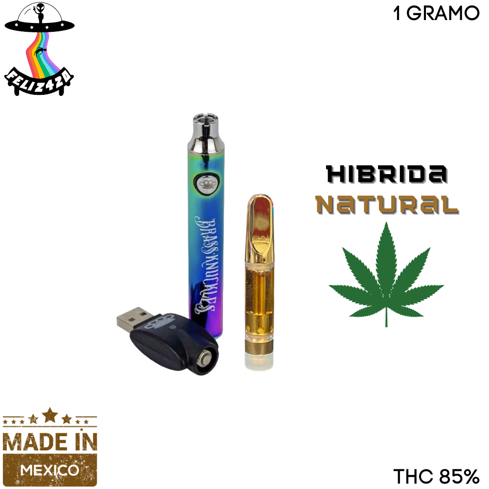 Pluma con Cartucho WAX THC Nacional