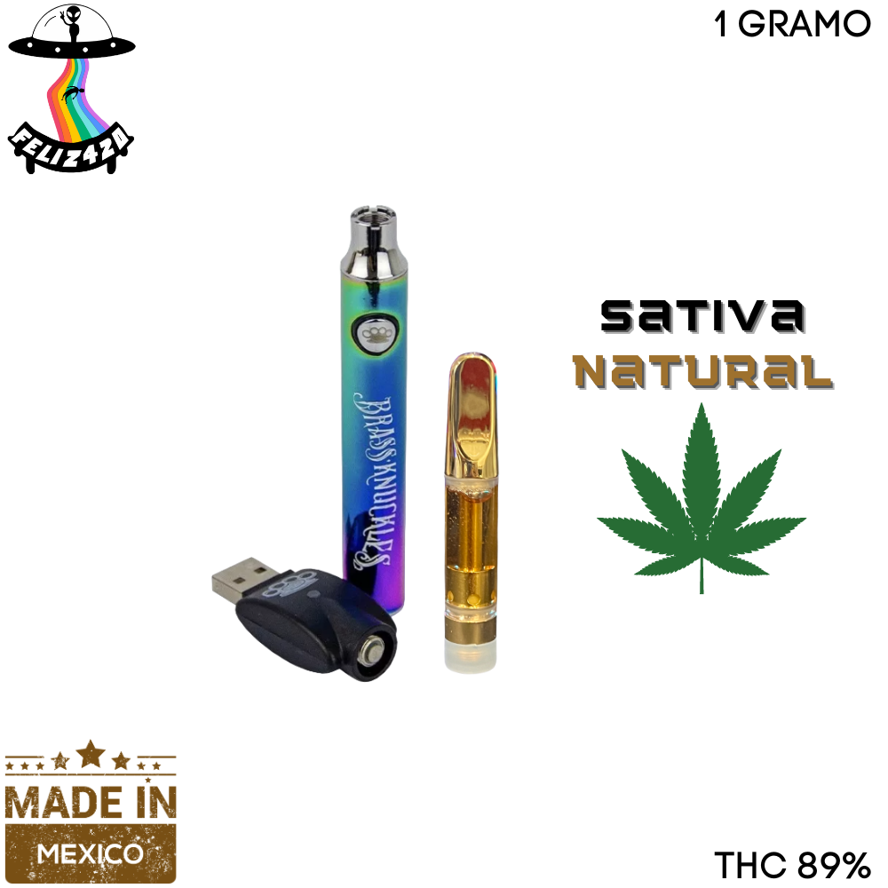 Pluma con Cartucho WAX THC Nacional