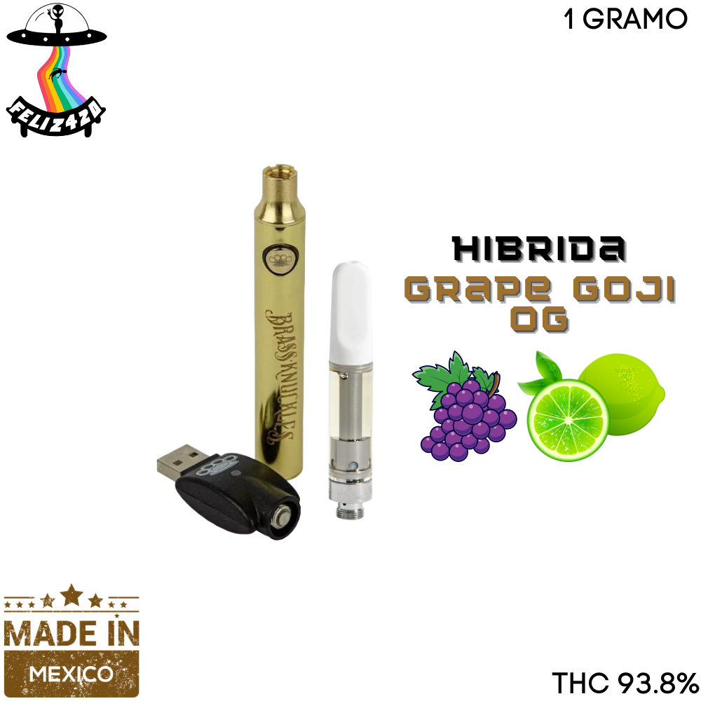 Pluma con Cartucho Refined WAX THC Nacional