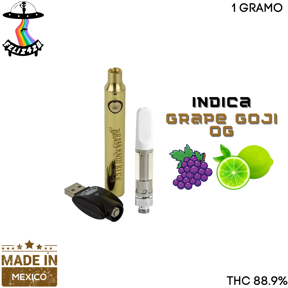 Pluma con Cartucho Refined WAX THC Nacional