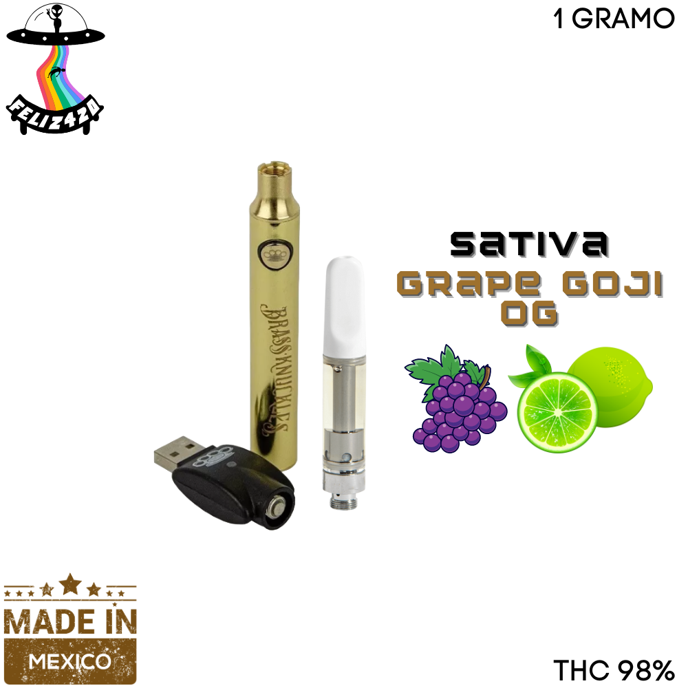 Pluma con Cartucho Refined WAX THC Nacional