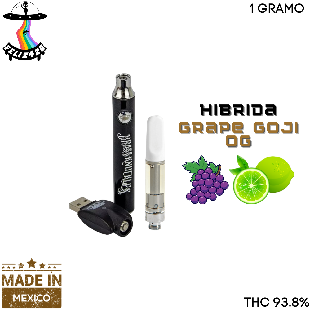Pluma con Cartucho Refined WAX THC Nacional