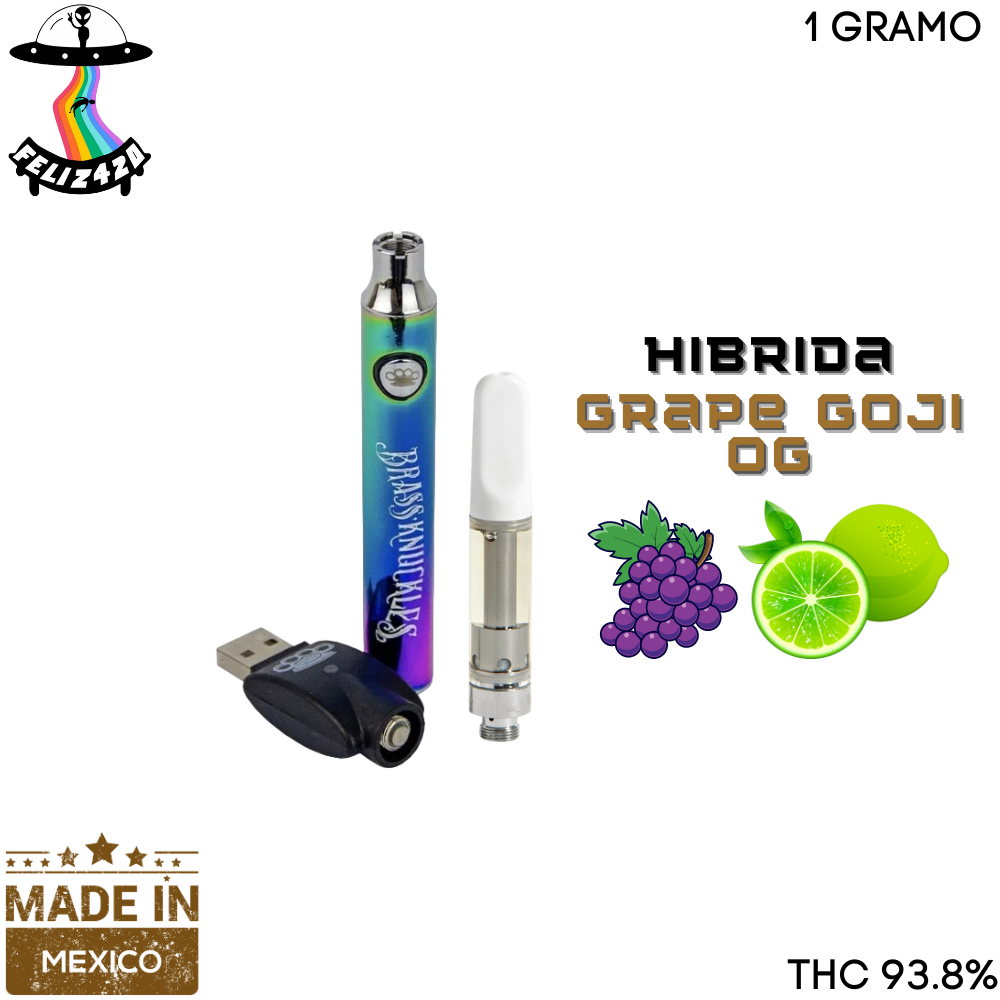 Pluma con Cartucho Refined WAX THC Nacional