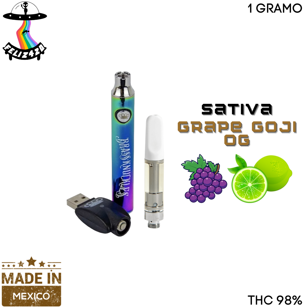 Pluma con Cartucho Refined WAX THC Nacional