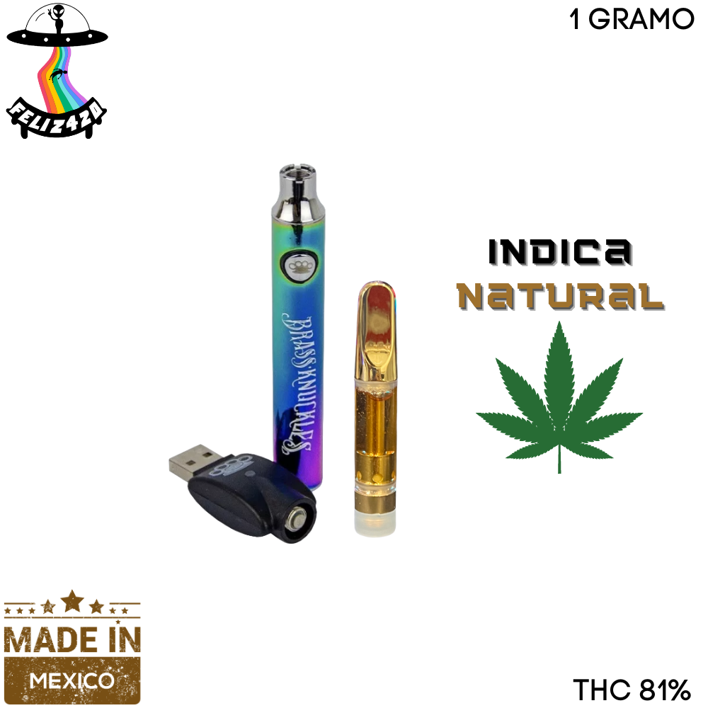 Pluma con Cartucho WAX THC Nacional